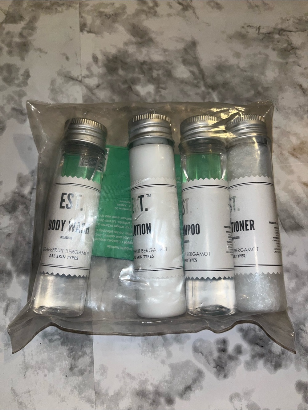 Artisan Travel Skincare Quartet - White & Green